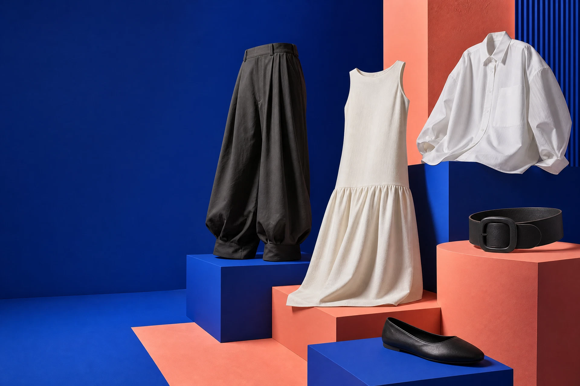 Article cover: Wearable Fashion Trends Saudi Arabia & GCC 2026: Balloon Trousers, Minimal Dresses & More