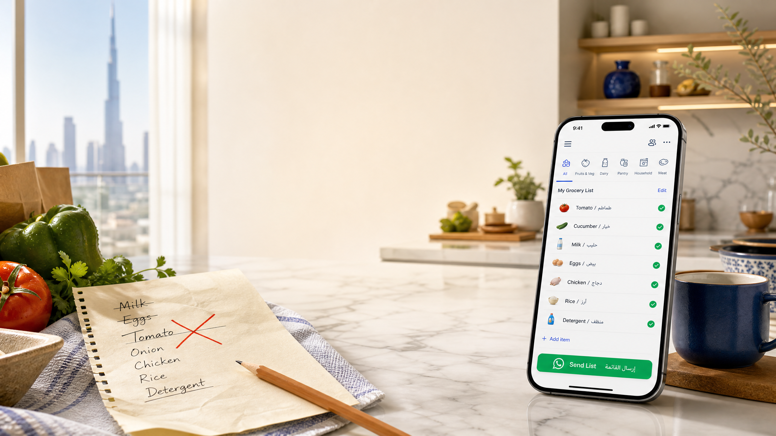 Article cover: Never Forget an Item Again: Smart Grocery for UAE Households